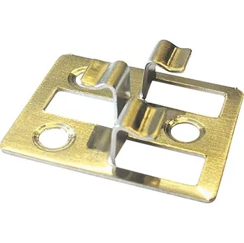 Terasové prkno Montážní klipy pro terasová prkna WPC nerez 50 ks