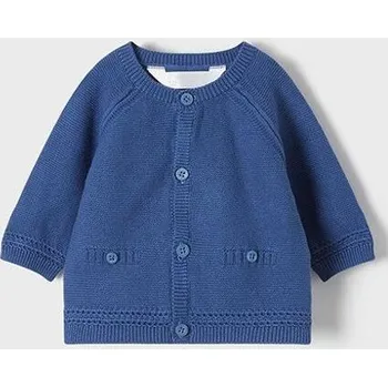 Kojenecké oblečení kojenecký svetýrek propínací bavlněný Mayoral 1347-19 velikost 56