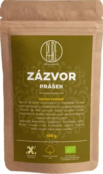 Přírodní produkt BrainMax Pure zázvor BIO 100 g