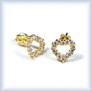 Náušnice bílé zlato