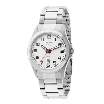 Módní doplněk JVD Stříbrné vodotěsné náramkové pánské hodinky JVD steel J1041.40 - 10ATM (JVD Vodotěsné náramkové pánské hodinky JVD steel J1041.40 - 10ATM)