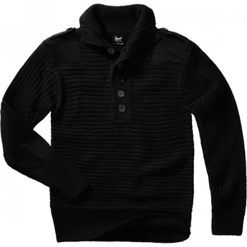 Pánský svetr Svetr Brandit Alpin Pullover černý - 3XL