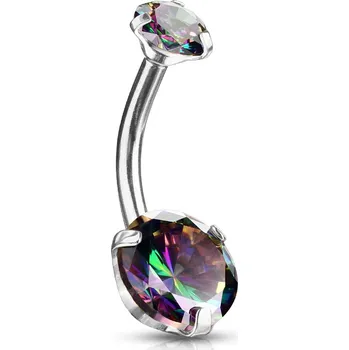 Piercing Šperky4U Ocelový piercing do pupíku - BS0011-VM