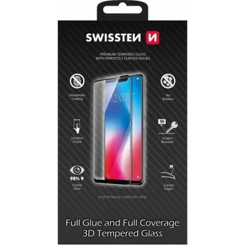 Telefonní příslušenství SKLO SWISSTEN ULTRA DURABLE 3D FULL GLUE GLASS REALME C11 ČERNÉ 0595217476578