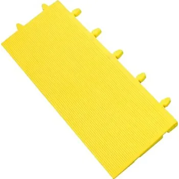 Rohožka Žlutá gumová náběhová hrana "samec" pro rohože Tough - 48 x 18 x 2 cm