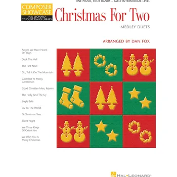 Christmas for Two - Medley Duets - Composer Showcase Series 1 Piano, 4 Hands - noty pro tyrun klavr 989416
