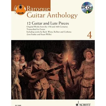 Baroque Guitar Anthology Vol. 4 - 12 Guitar and Lute Pieces 1244705