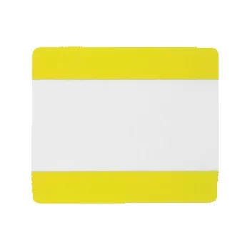 Uzavřená samolepicí podlahová kapsa, 1/3 A4, žlutá