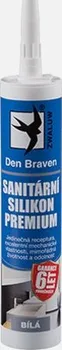 Tmel Den Braven Sanitární silikon Premium bílý 280 ml