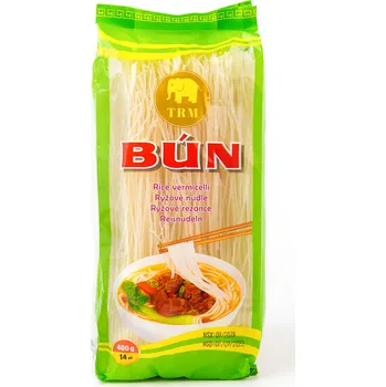 TRM Vlasové rýžové nudle (Bún) 400g
