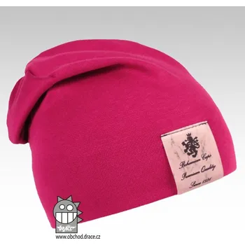 Čepice DRÁČE čepice Pastels 10 tmavorůžová převis homeless velikost čepic: 54-56cm (7-14 let, RDX vel. 6)