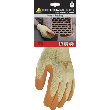 Pracovní oblečení Pracovní rukavice Delta Plus DPVE730OR08 Barva: Žlutá, Velikost rukavic: 8