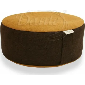 Podsedák Dante Meditační sedák hnědožlutý - průměr 40 cm x 15 cm