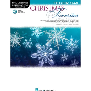 Christmas Favorites - Tenor Saxophone - Instrumental Play-Along - noty na tenor saxofon 987045