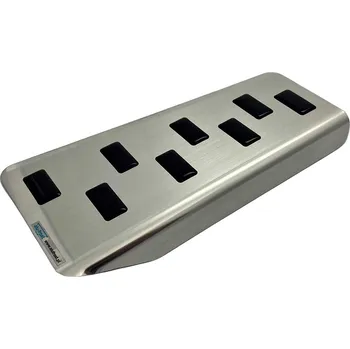 Opěrka nohy Mitsubishi L200 2005-2014 • nerez • Alu-Frost