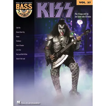 Kiss - Bass Play-Along Volume 27 - noty pro baskytaru 999411
