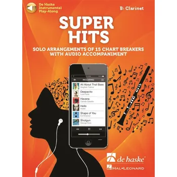 Super Hits for Clarinet - 15 skladeb pro slov klarinet s doprovodem 1451716