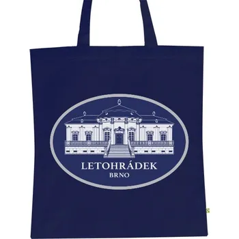 Nákupní taška BIO plátěná taška s potiskem Letohrádek Brno