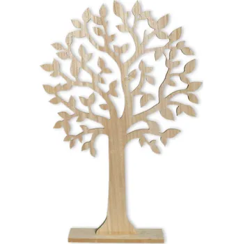 Zahradní dekorace Strom dřevo 61cm natural (539288)