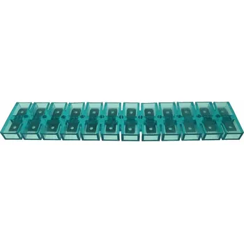 Elektrický konektor Rozvaděč plochý izolovaný 6,3x0,8mm PVC, 24 pólů