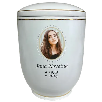 Smuteční dekorace Pohřební urna Diamant | fotografie | Swarovski