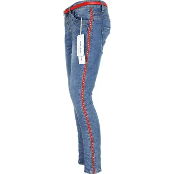 Dámské džíny Dámské strečové rifle Jewelly jeans Již pouze vel. 34