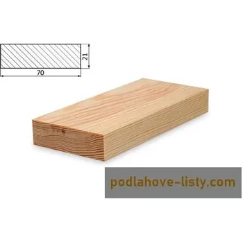 NOVÁK Hranol konstrukční 70x21 hoblovaný borovice surová M7021