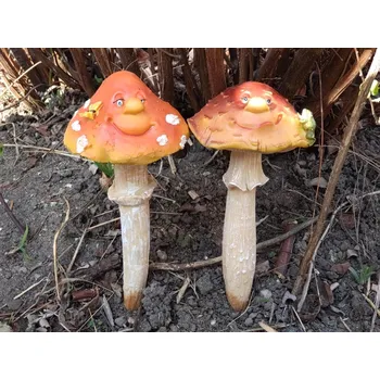 Zahradní dekorace Prodex Import Muchomůrka figura do zahrady