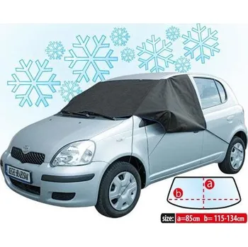 Stínítko do auta Ochrana čelního skla WINTER PLUS, textil