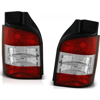 Zadní světlomet Tuning Tec Zadní světla VW T5 04.03-09 červeno-bílé