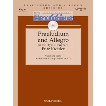 Praeludium and Allegro - housle a klavr 750327