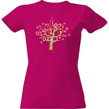 Dámské tričko Tričko s potiskem Strom abstraktní dámské