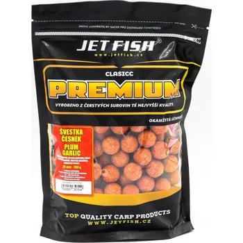 Boilies Premium clasicc boilie 700g - 20mm : ŠVESTKA / ČESNEK
