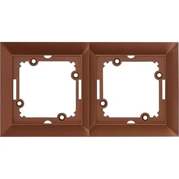 Stavebniny Timex Rámeček OPUS premium dvojnásobný mahagon