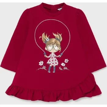 Kojenecké šaty Dětské červené šaty Mayoral 2913 Velikost: 86