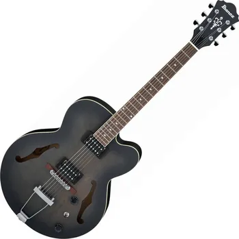 elektrická kytara Ibanez AF55 Transparent Black Flat