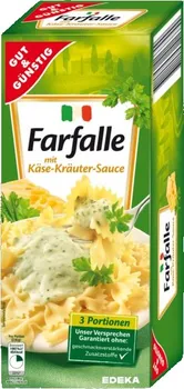 Gut & Günstig Farfalle se sýrovo-bylinkovou omáčkou 265 g