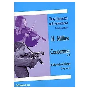 Concertino in D in the Style of Mozart - 1st Position - housle a klavr 736534