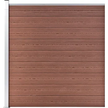 Plot vidaXL 49068 hnědý 186 x 175 cm