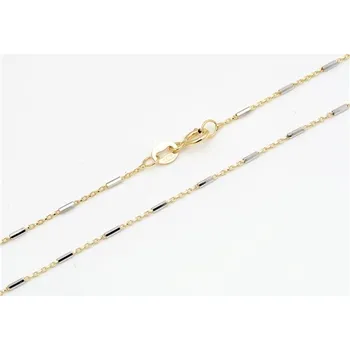 Řetízek Řetízek ze žlutého zlata s válečky 50 cm ZLR1283F + DÁREK ZDARMA