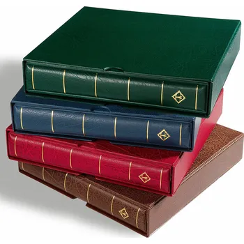 Obal pro sběratelský předmět LEUCHTTURM Albové desky LUXUS Barva: Zelená