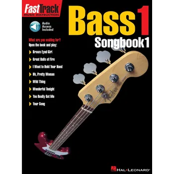 FASTTRACK - BASS 1 - SONGBOOK 1 + CD