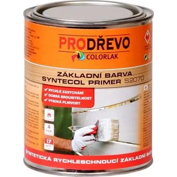 Lak na dřevo Colorlak Syntecol Primer S 2070 - 0100 bílá 0,6 L