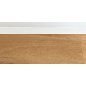 Podlahová lišta Bolta Soklová lišta PVC 0101 bílá 10 m