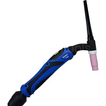 Příslušenství ke svářečce Svařovací hořák TIG Sherman T-9 Ergo 4m, připojení 10-25, flexibilní hlava