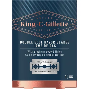 Gillette Double Edge Razor Blades náhradní žiletky 10 ks