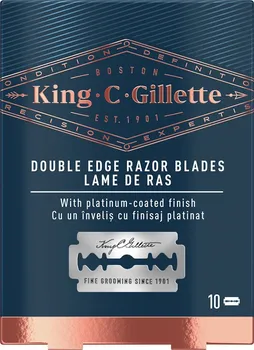 Gillette Double Edge Razor Blades náhradní žiletky 10 ks
