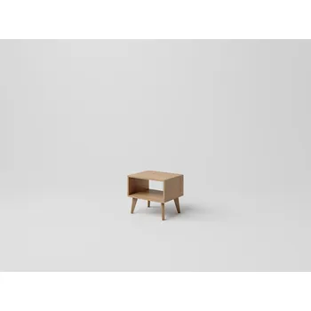 Noční stolek SCANDIA Retro noční stolek SC-D06A, dub