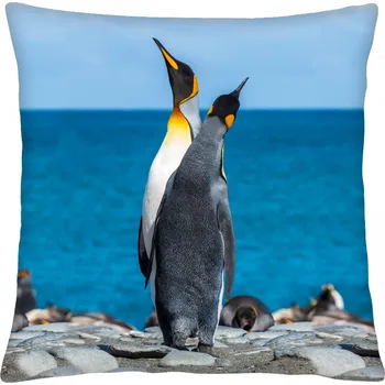 Polštář Polštář animal 61 - TUČŇÁCI Mybesthome 40x40 cm Varianta: Povlak na polštář s výplní, 40x40 cm