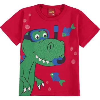 Chlapecké tričko KYLY KROKODÝL červené Velikost: 128